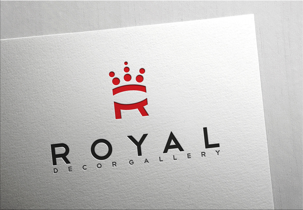 Diseño de Logo por torodes77 para Royal decor gallery | Diseño #11452474