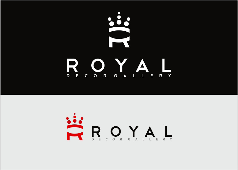 Diseño de Logo por torodes77 para Royal decor gallery | Diseño #11452475
