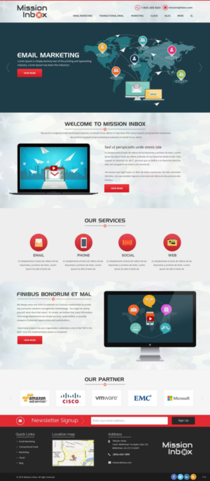 Web Design by pb for this project | Design: #11452454