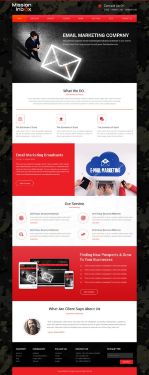Web Design by pb for this project | Design: #11452939
