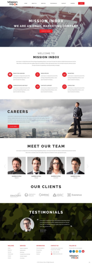 Web Design by pb for this project | Design: #11462760