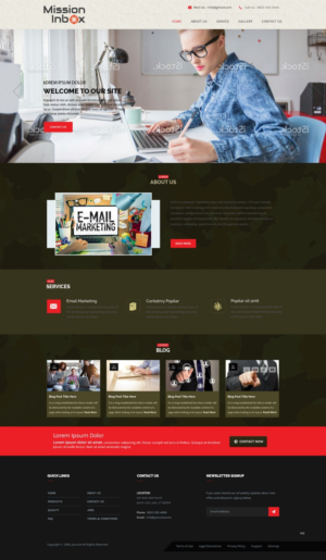 Web Design by pb for this project | Design: #11462761