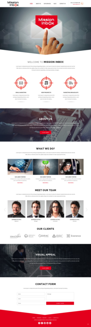 Web Design by pb for this project | Design: #11530589