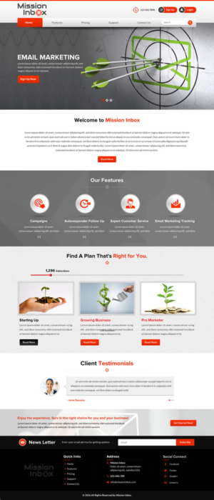 Web Design by Sbss for this project | Design: #11452446