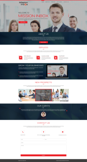 Web Design by Black Stallions Impressive Solutions for this project | Design #11541020