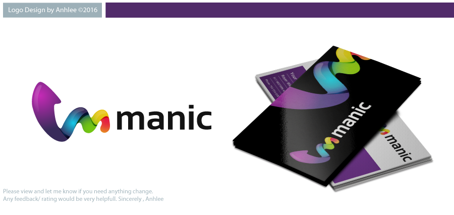 Logo Design by Anhlee for Manic Marketing | Design #11512935