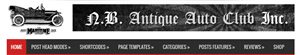 Header for Antique Car Site | Diseño Web por jeckx2