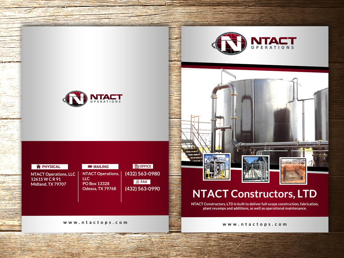 Professional, Masculine, Oil And Gas Brochure Design for a Company by