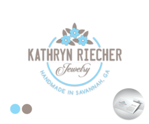 Kathryn Riechert Jewelry | Logo Design by Texel