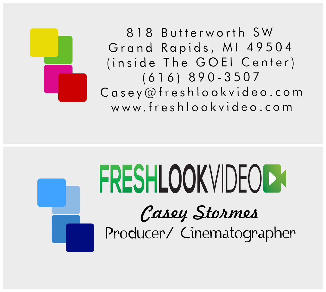 Business Card Design by  kisor for Fresh Look Video | Design #2324288