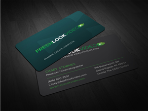 Business Card Design by Atvento Graphics for Fresh Look Video | Design: #2328552