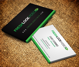 Visitenkarten-Design von Owaisias für Fresh Look Video | Design #2322967