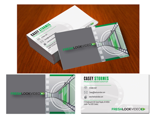 Video Company Business Card Design | Business Card Design by Soula Vetter