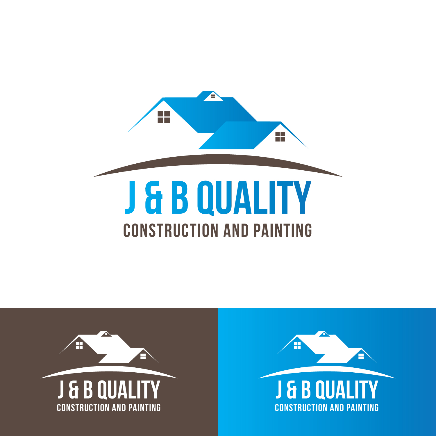 Logo Design by anshtoyj for J & B Quality Construction LLC | Design #11464006