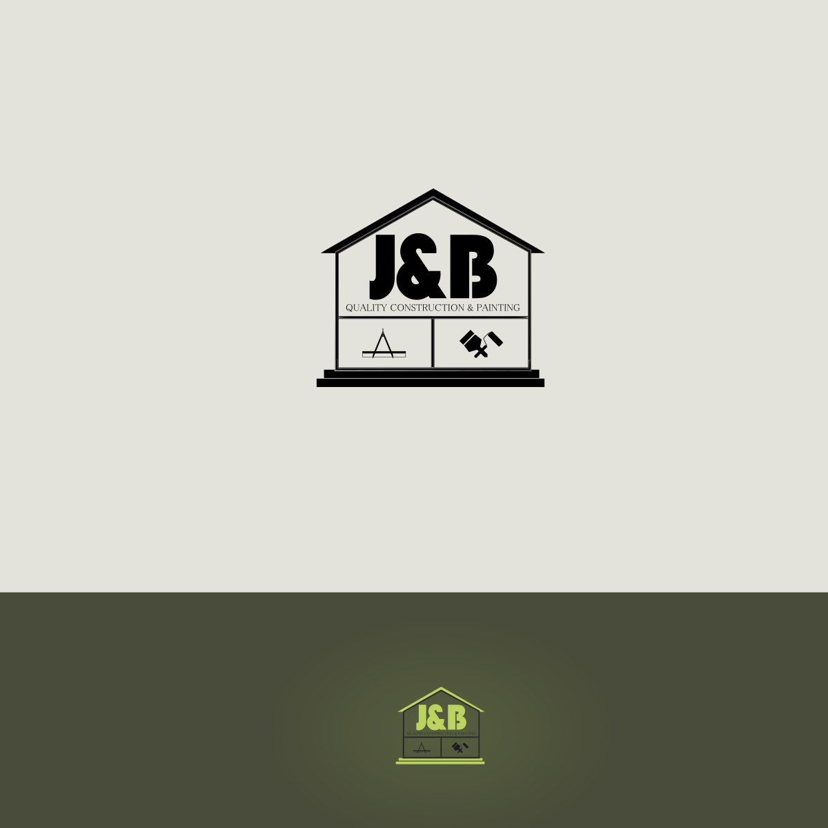Logo Design by Arteyu for J & B Quality Construction LLC | Design #11497036