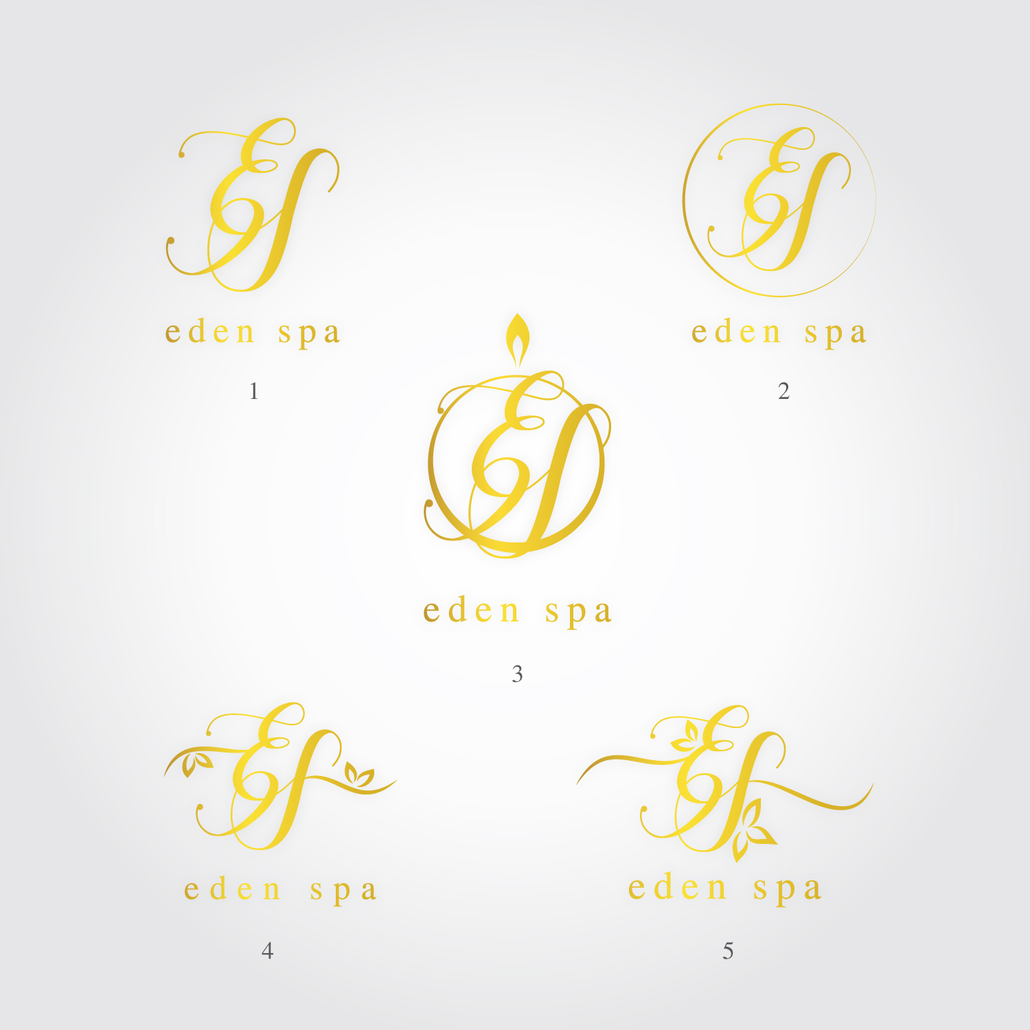 Logo Design by MariaZavorotnyaya for Eden Spa Pty Ltd | Design #11450675