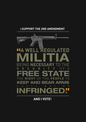 2nd Amendment T-shirt / political in nature  | Design de T-shirt par DesignFive