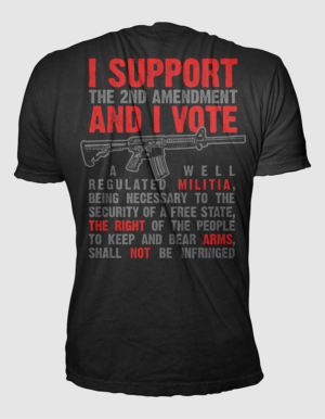 2nd Amendment T-shirt / political in nature  | Design de T-shirt par 777SKY