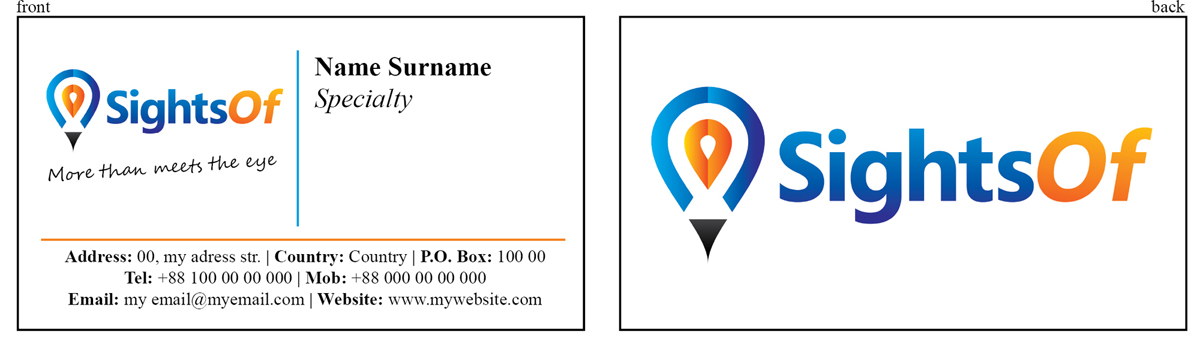 Business Card Design by  Seintis Theodore for this project | Design #2323280