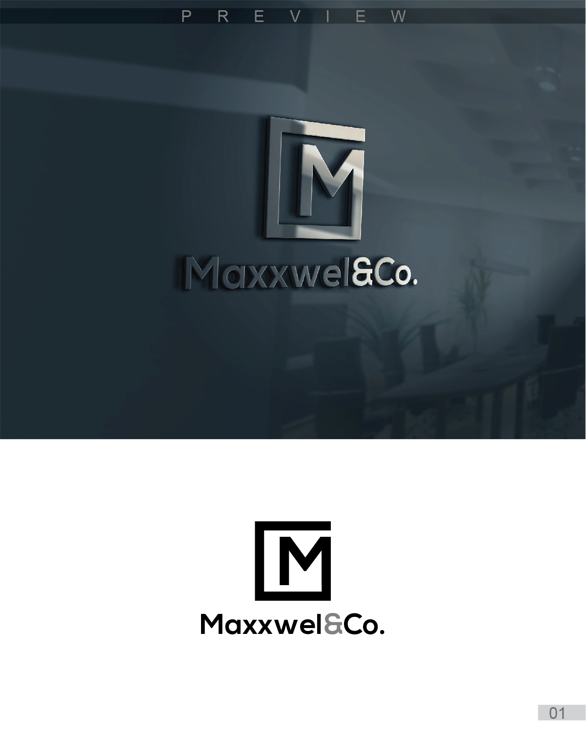 Logo Design by 3Guys for Lucas Richard Design | Design #11454489