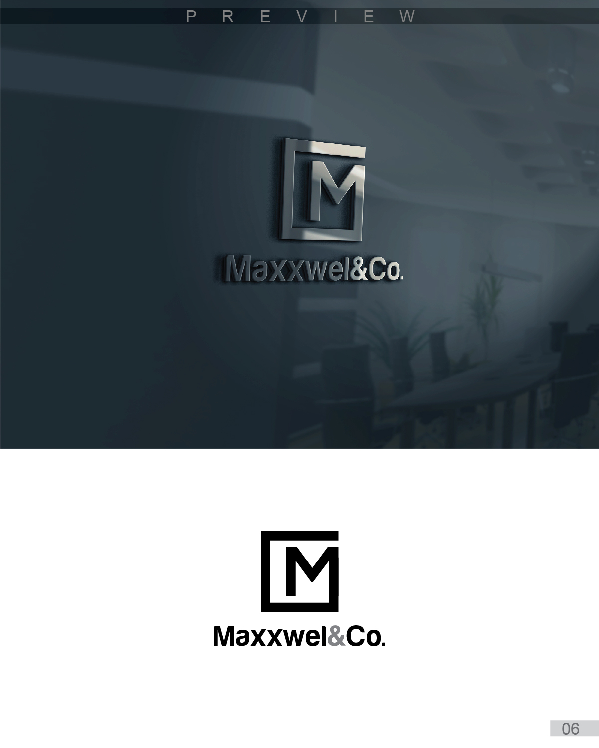 Logo Design by 3Guys for Lucas Richard Design | Design #11473907