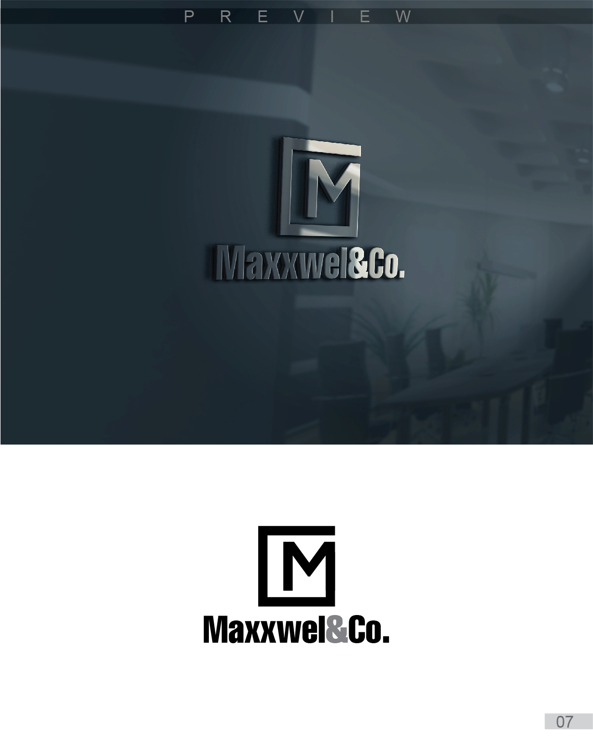 Logo Design by 3Guys for Lucas Richard Design | Design #11473908