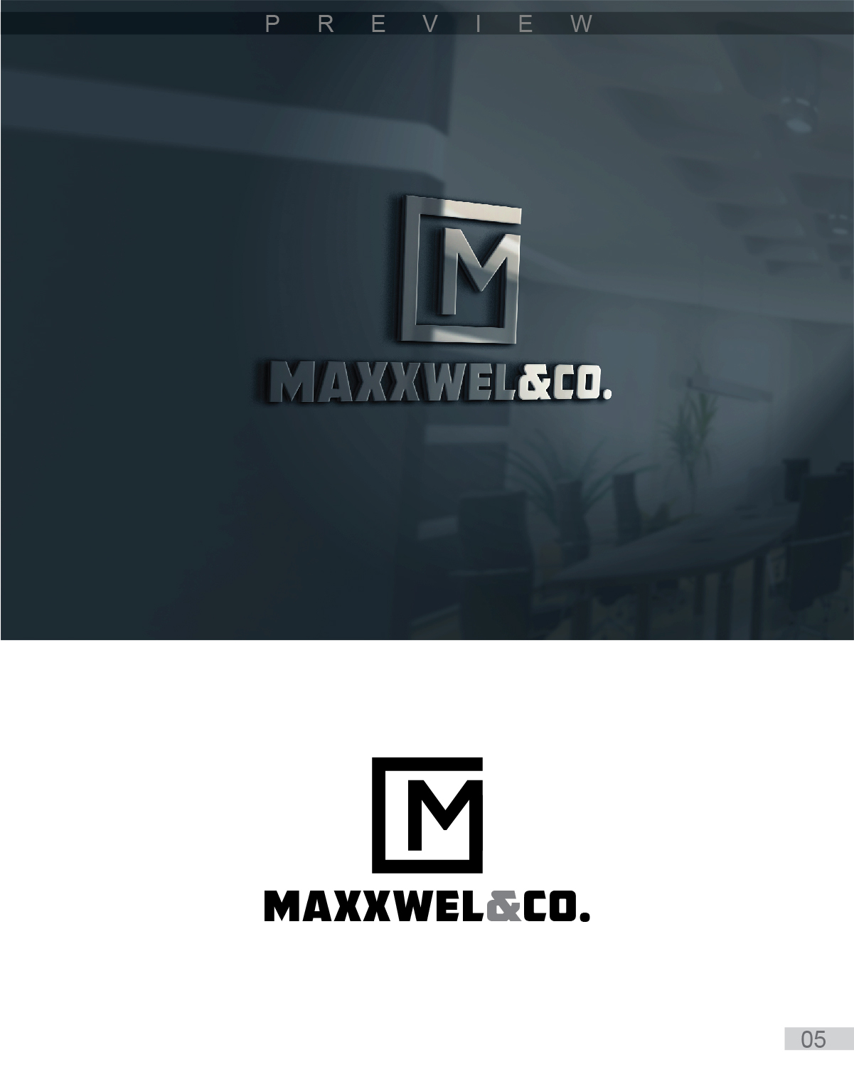 Logo Design by 3Guys for Lucas Richard Design | Design #11473910