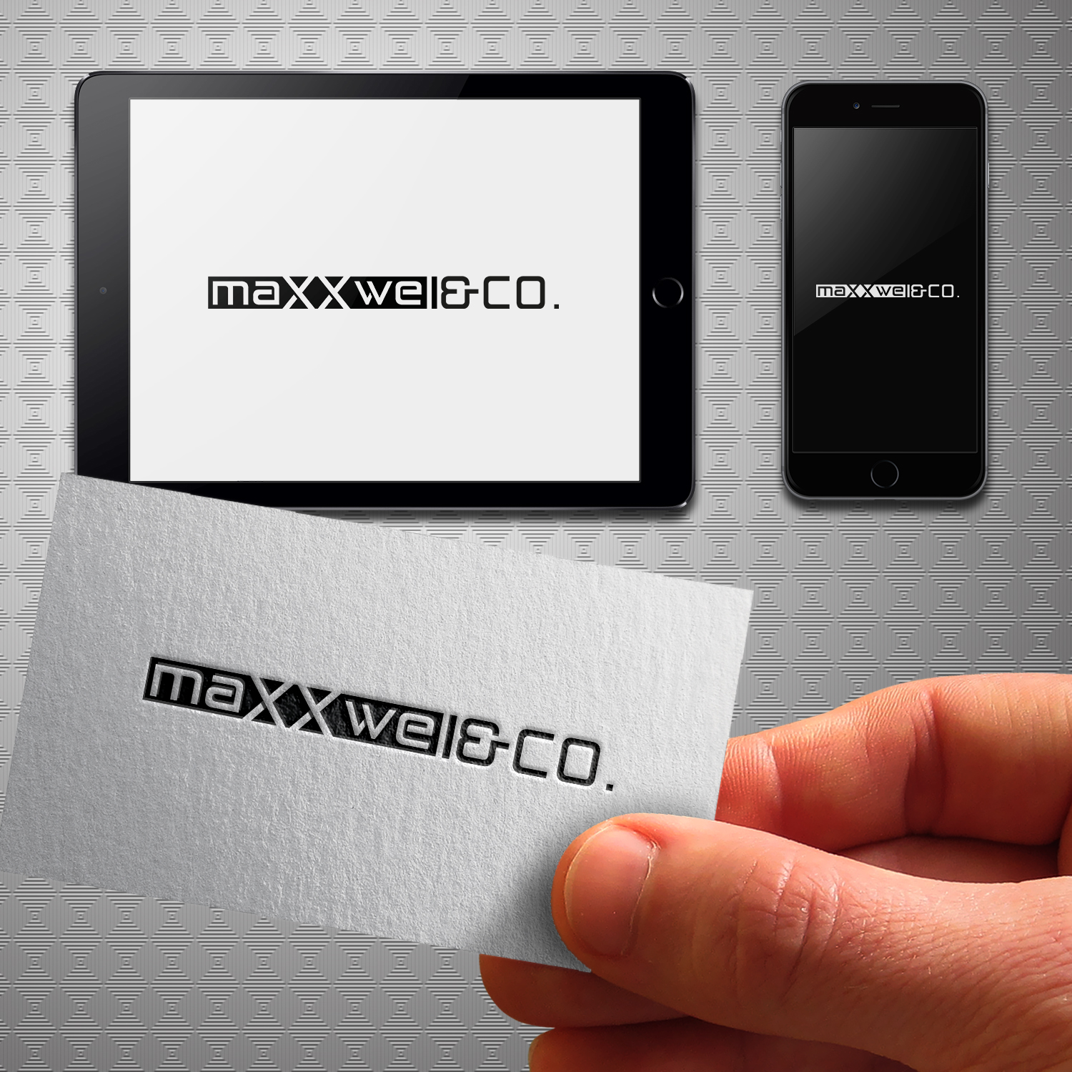 Conservative, Upmarket, Construction Company Logo Design for Maxxwel