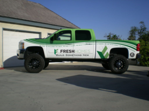 Signage Design by colour splash