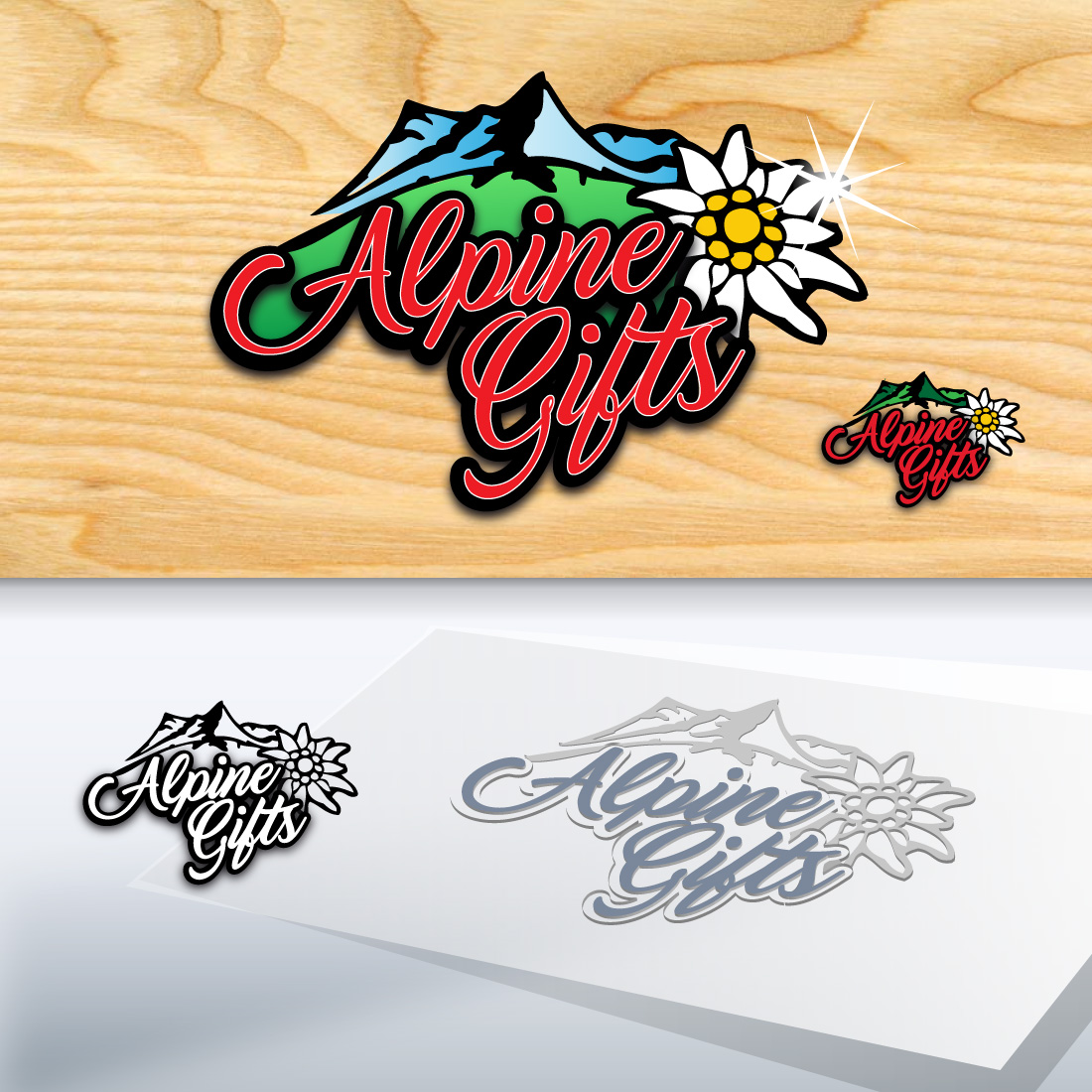 Logo Design by Reena for Alpine Gifts | Design #11460185