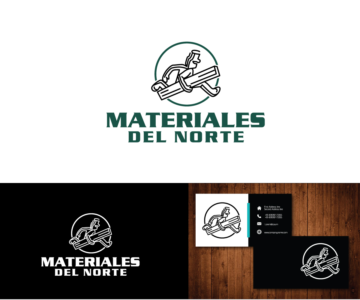 Logo Design by e-graphics for MATERIALES DEL NORTE | Design #11460013