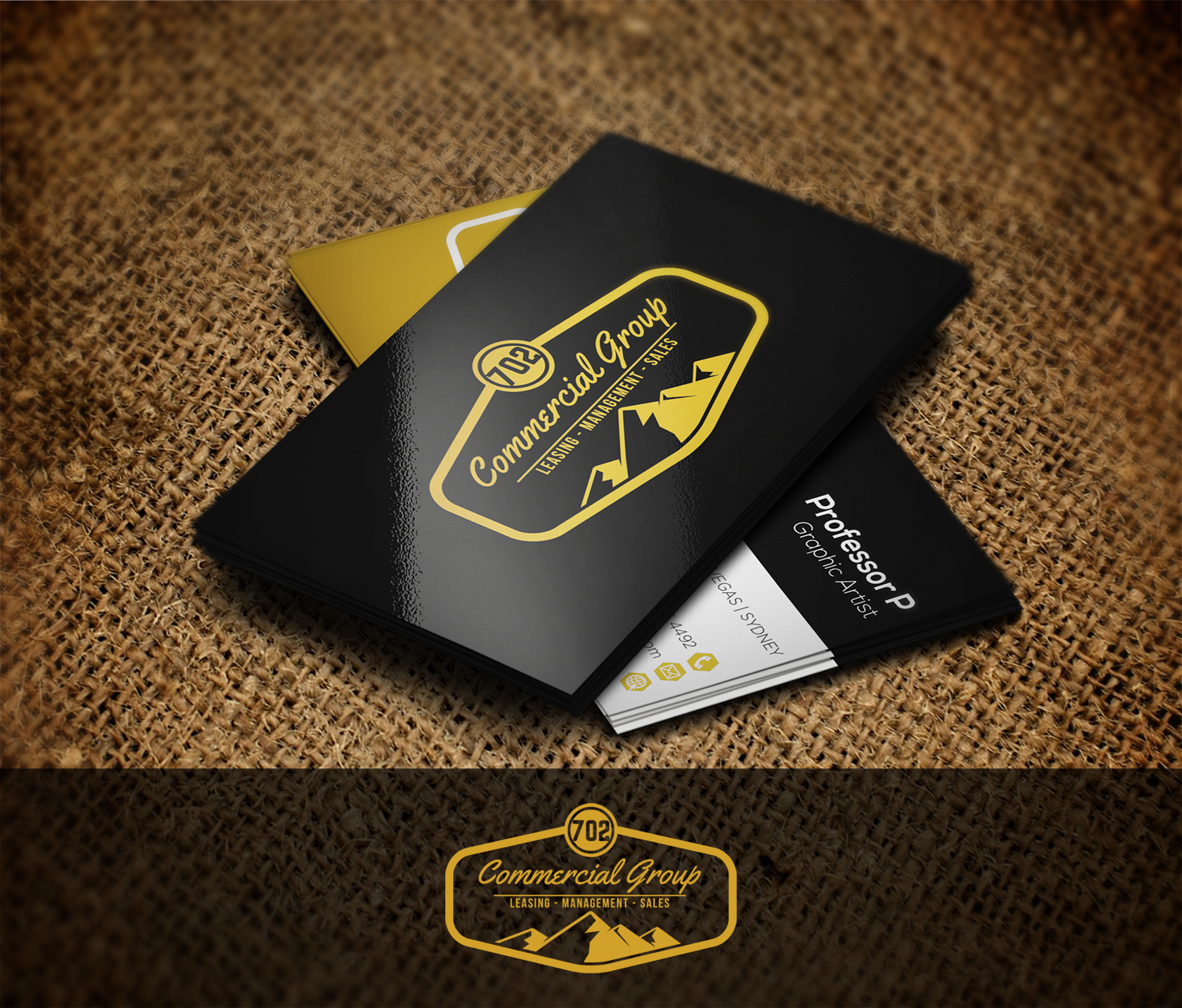 Logo Design by Professor P for 702 Commercial Group | Design #11560595