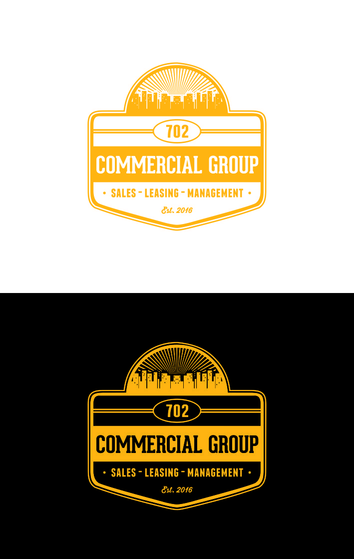 Logo Design by BlackAngle for 702 Commercial Group | Design #11460390