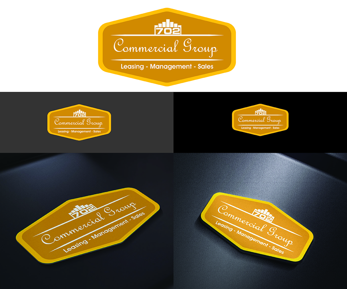 Logo Design by eMARK for 702 Commercial Group | Design #11468016