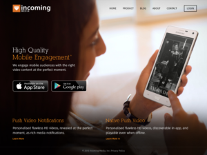 Web Design by RupalTechno for Incoming Media | Design: #11487432