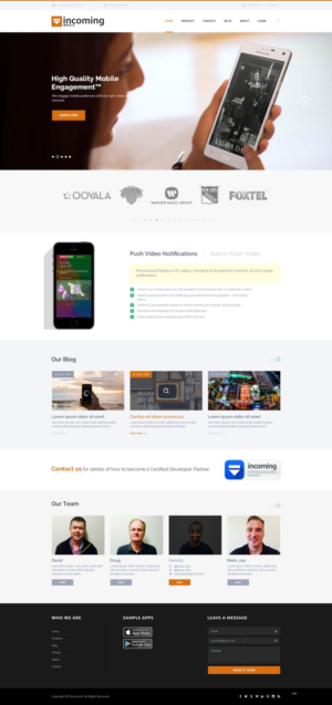 Web Design by pb for Incoming Media | Design: #11473127