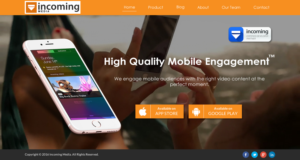 Web Design by Sbss for Incoming Media | Design: #11462362