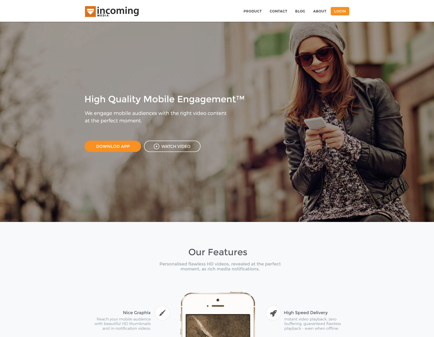 Web Design by UniqueDesignz for Incoming Media | Design #11461104