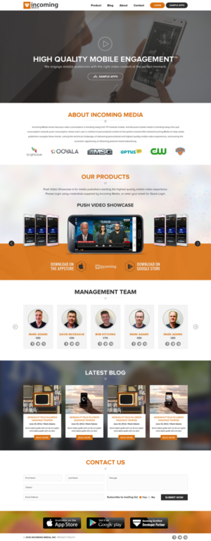 Website for enterprise software start-up | Diseño Web por Reimagine