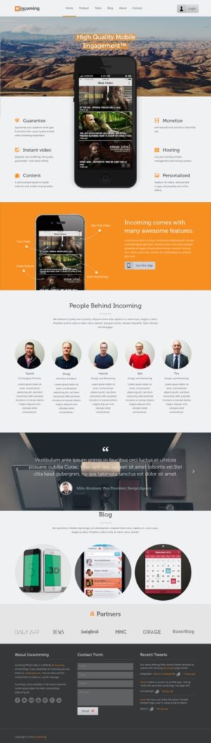 Web Design by cCopilot for Incoming Media | Design: #11458807