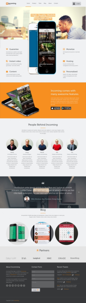 Web Design by cCopilot for Incoming Media | Design: #11458808
