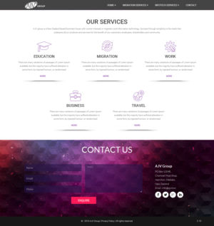 Web Design by pb for this project | Design: #11689617