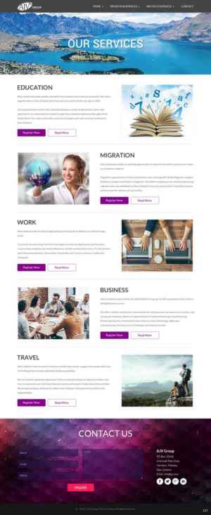 Web Design by pb for this project | Design: #11689619