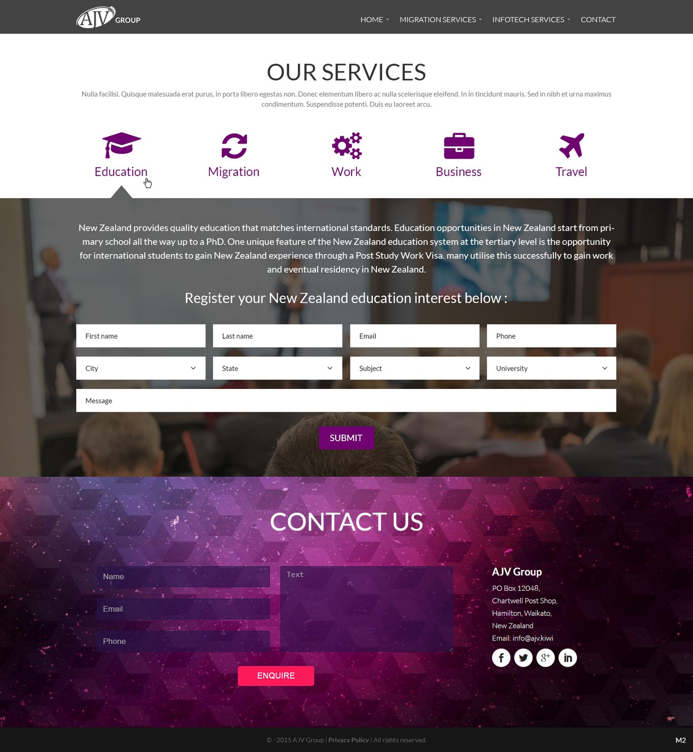 Web Design by pb for this project | Design #11689621