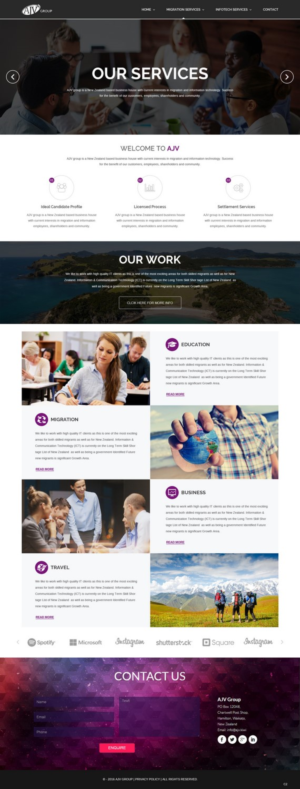Web Design by pb for this project | Design: #11689626
