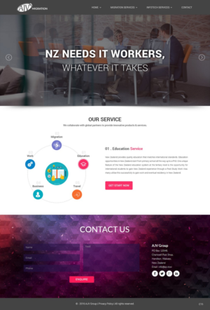 Web Design by pb for this project | Design: #11689628
