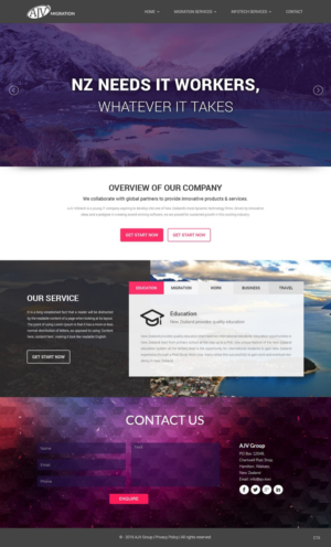 Web Design by pb for this project | Design: #11689629