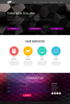 Web Design by pb for this project | Design: #11689633