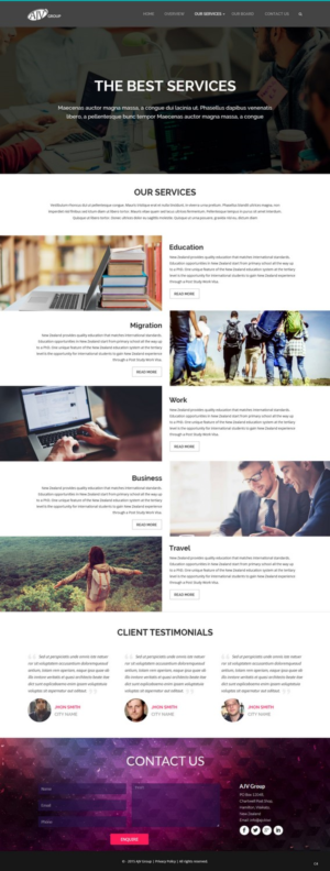 Web Design by pb for this project | Design: #11689634