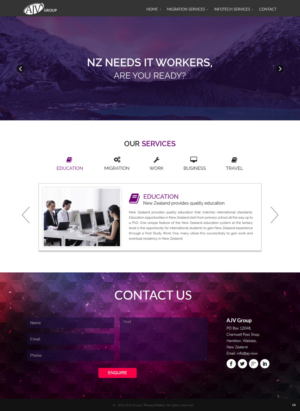 Web Design by pb for this project | Design: #11706964